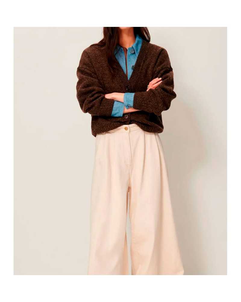 Sessun Sweet Monroe Cardigan Dark Stone