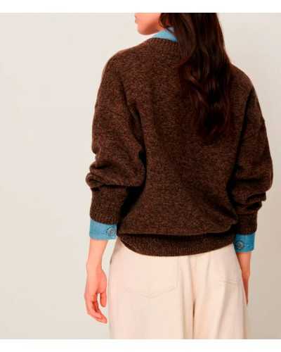 Sessun Sweet Monroe Cardigan Dark Stone