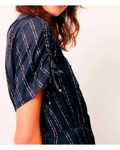 Sessun Nolong Dress Navy