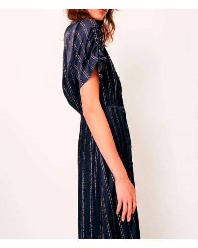 Sessun Nolong Dress Navy