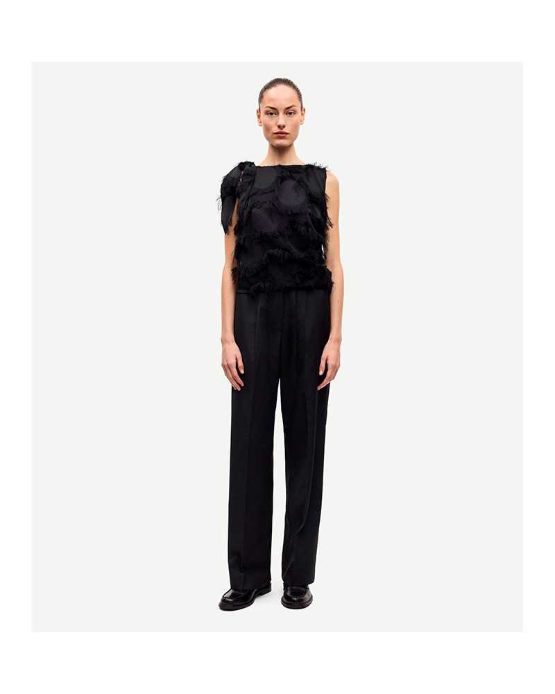 Samsoe Samsoe Satove Pants Black | Shop Online at Sune