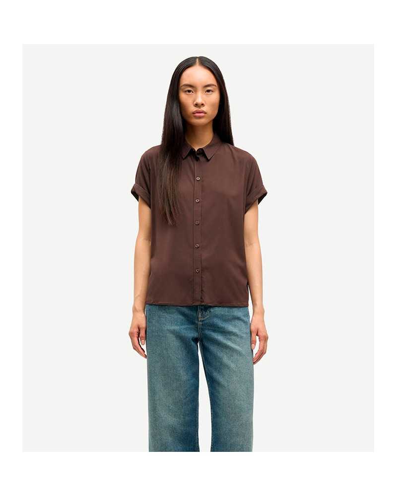 Samsoe Samsoe Majan Shirt Coffee
