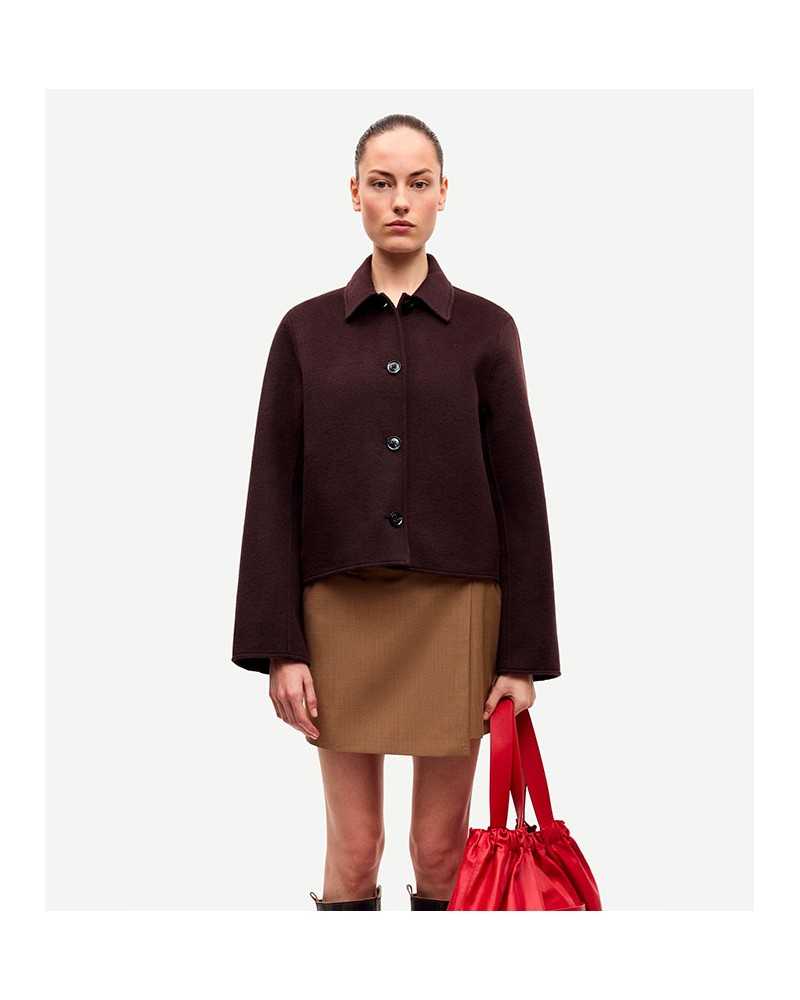 Samsoe Samsoe Saholly Jacket Coffee | Shop Online at Sune