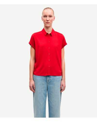 Samsoe Samsoe Majan Shirt Red