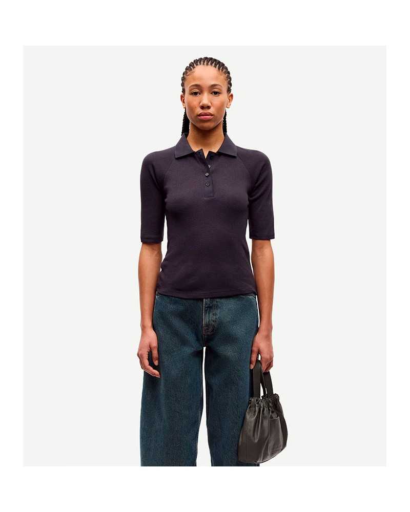 Samsoe Samsoe Sasonet Polo Charcoal