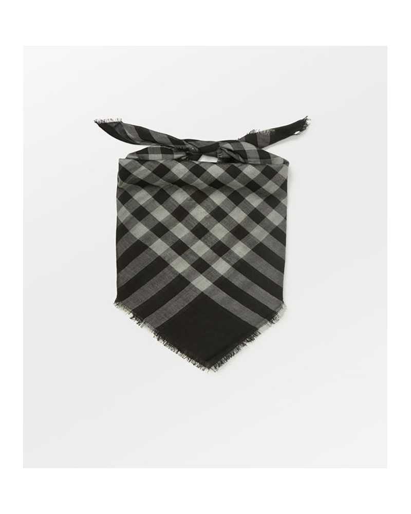 Becksondergaard Check Scarf Black