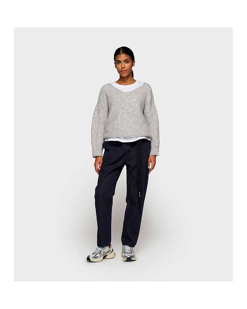 10 Days Belted Pants Navy