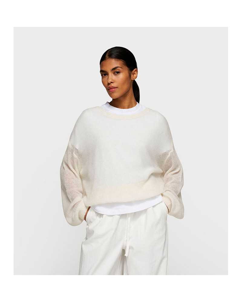 10 Days The Knit Sweater Ecru