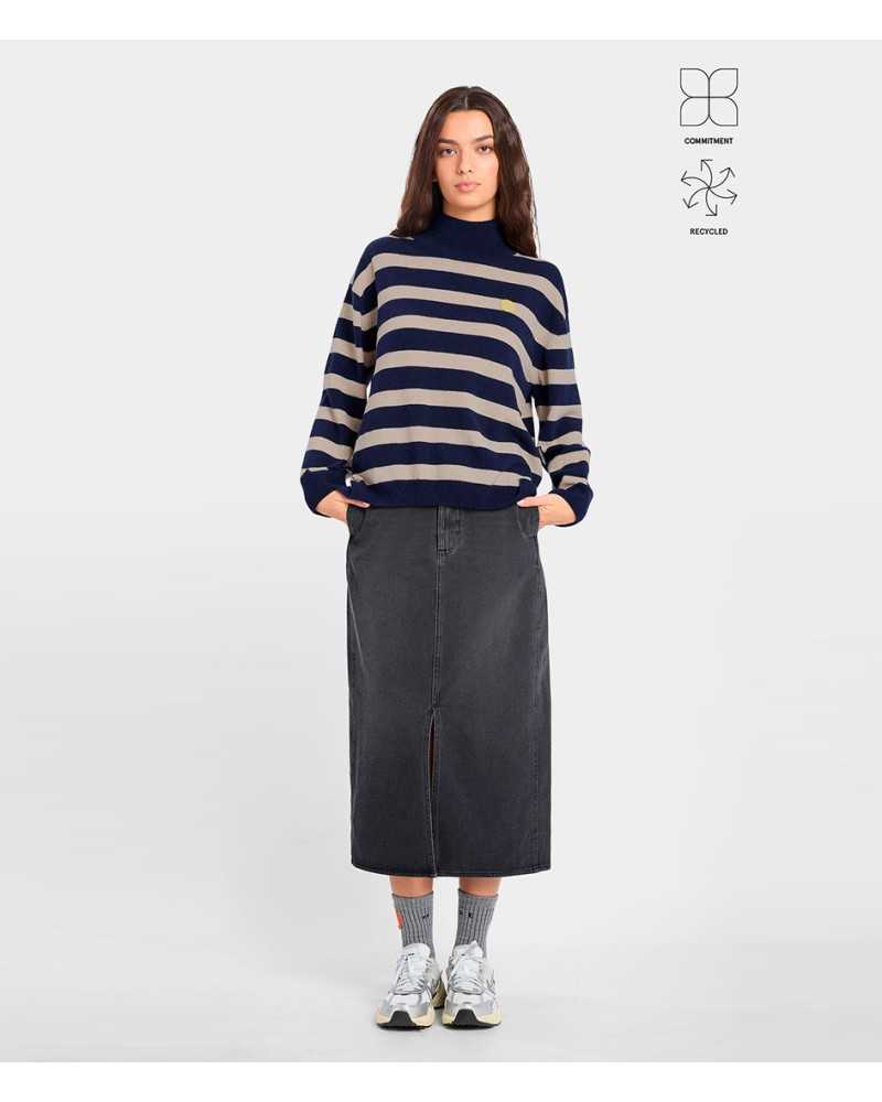 Loreak Kadahi Dot Jersey Navy | Shop Online at Sune