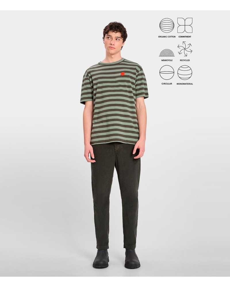 Loreak Azpi Dot Tshirt Green | Shop Online at Sune