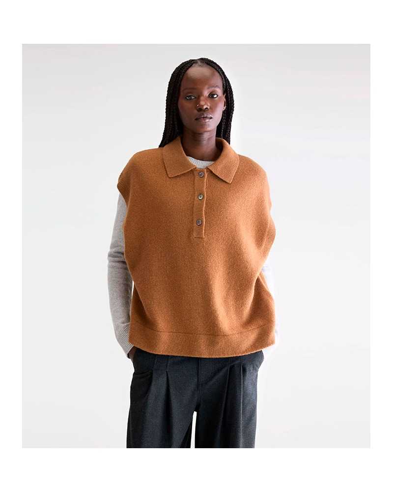 Bellerose Ameson Vest Camel