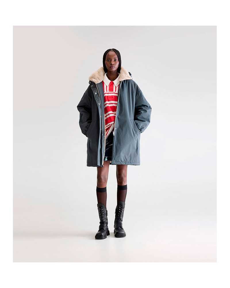 Bellerose Jade Coat Steel Bellerose Jade Coat Steel