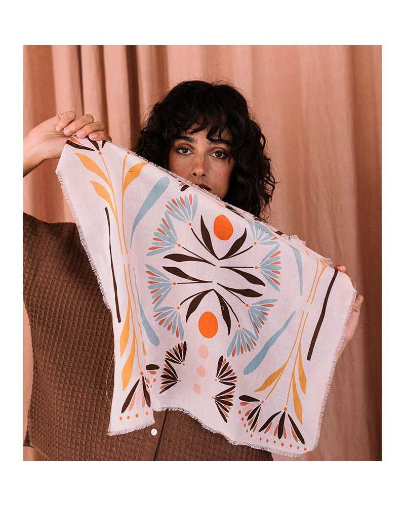 Maitane Bilbao Mini Bouni Scarf Tana Maitane Bilbao Mini Bouni Scarf Tana