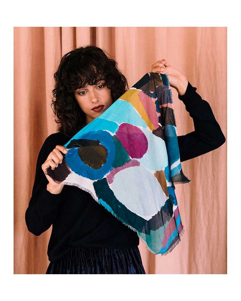 Maitane Bilbao Mini Bouni Scarf Ñame Maitane Bilbao Mini Bouni Scarf Ñame