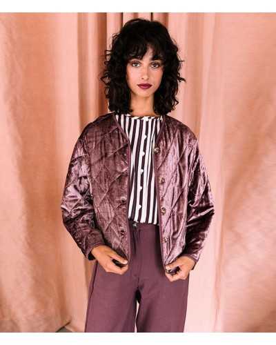 Maitane Bilbao Bomb Jacket Mauve