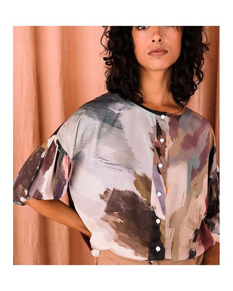 Maitane Bilbao My Fly Shirt Print Maitane Bilbao My Fly Shirt Print