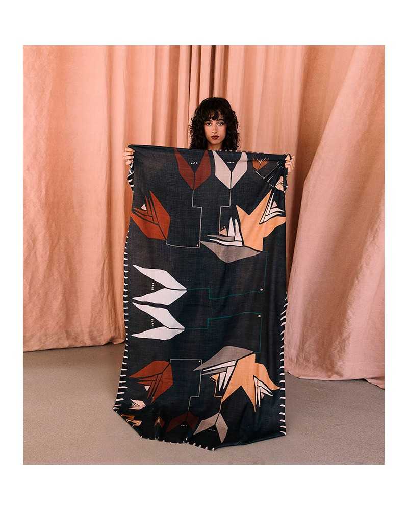 Maitane Bilbao Sashi Scarf Campanilla Maitane Bilbao Sashi Scarf Campanilla