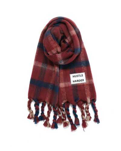 Verb To Do Scarf Burgundy