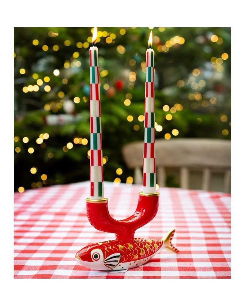 Talking Tables Candle Holder Koi