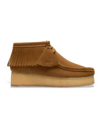Clarks Wbwedge Fringe Suede