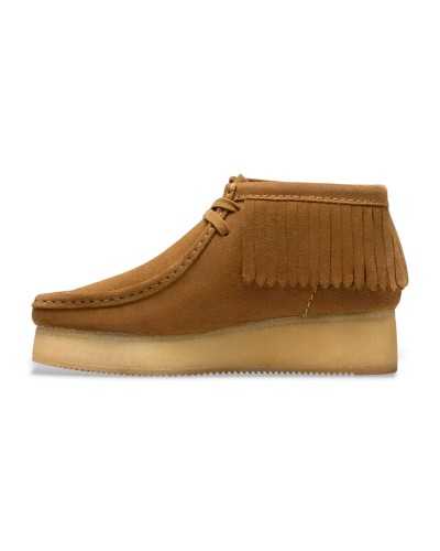Clarks Wbwedge Fringe Suede