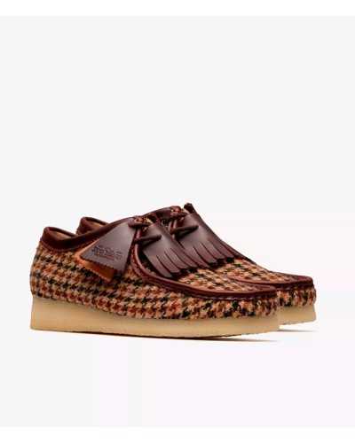 Clarks Wallabee Tweed Brown