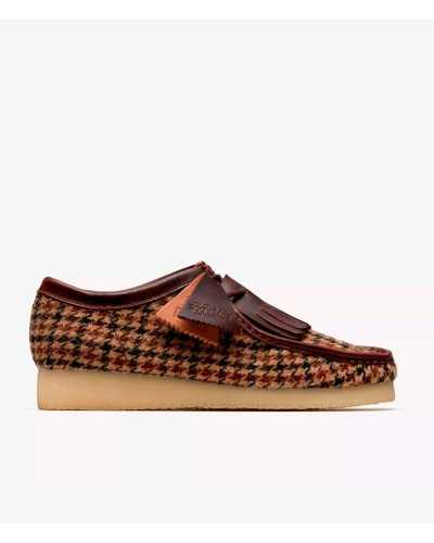 Clarks Wallabee Tweed Brown