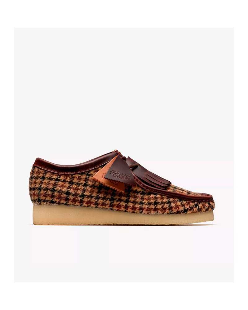 Clarks Wallabee Tweed Brown