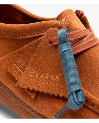 Clarks Wallabee Cola Suede