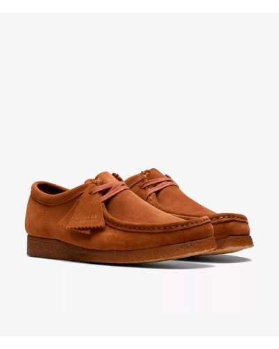 Clarks Wallabee Cola Suede