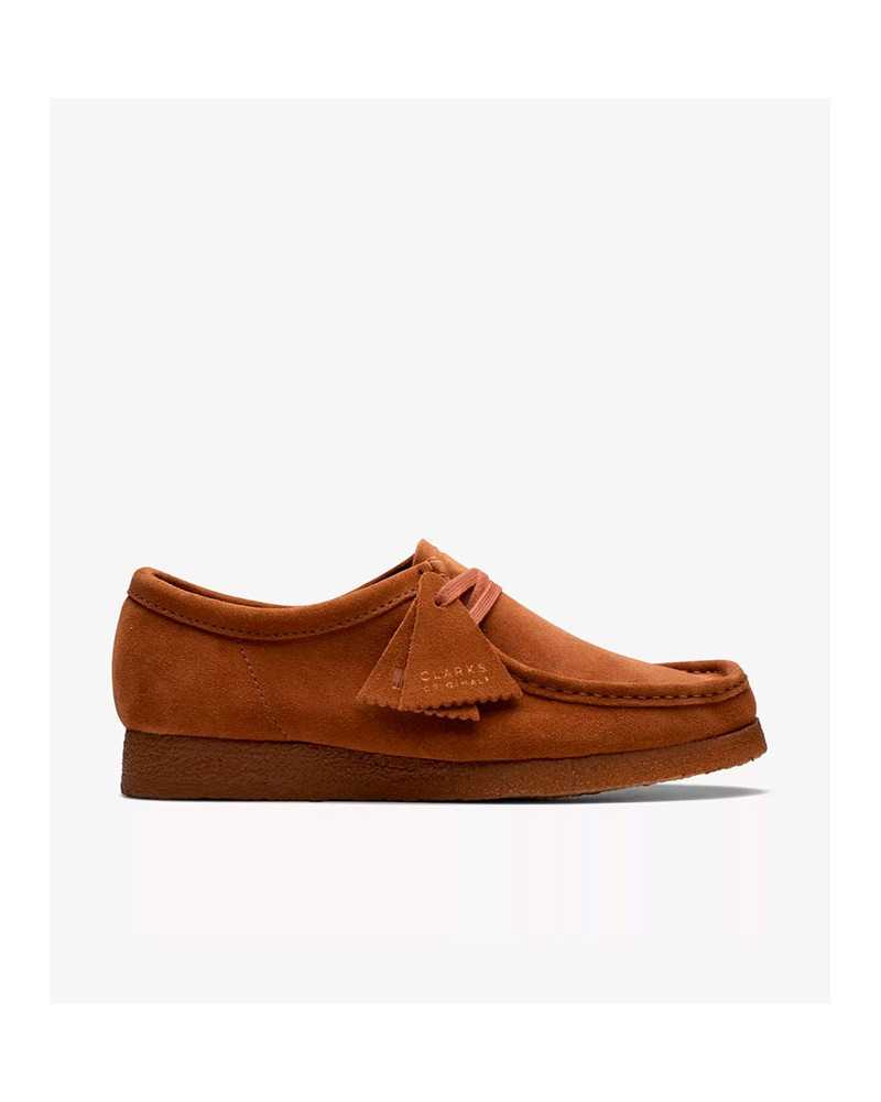 Clarks Wallabee Cola Suede