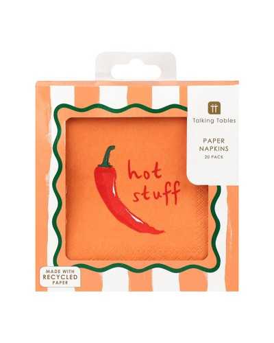 Talking Tables Hot Napkin Chilli