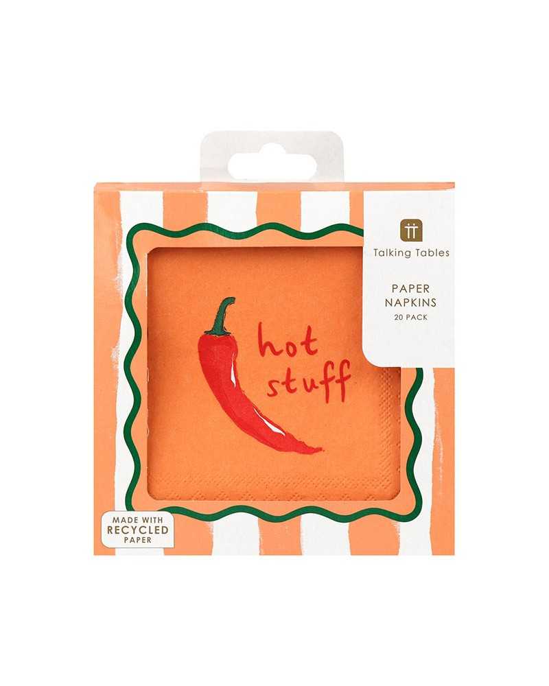 Talking Tables Hot Napkin Chilli