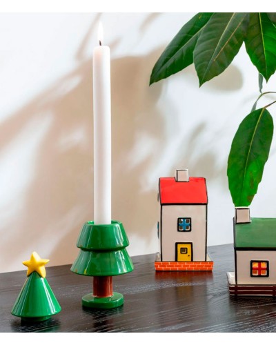 &K Candle Holder Christmas