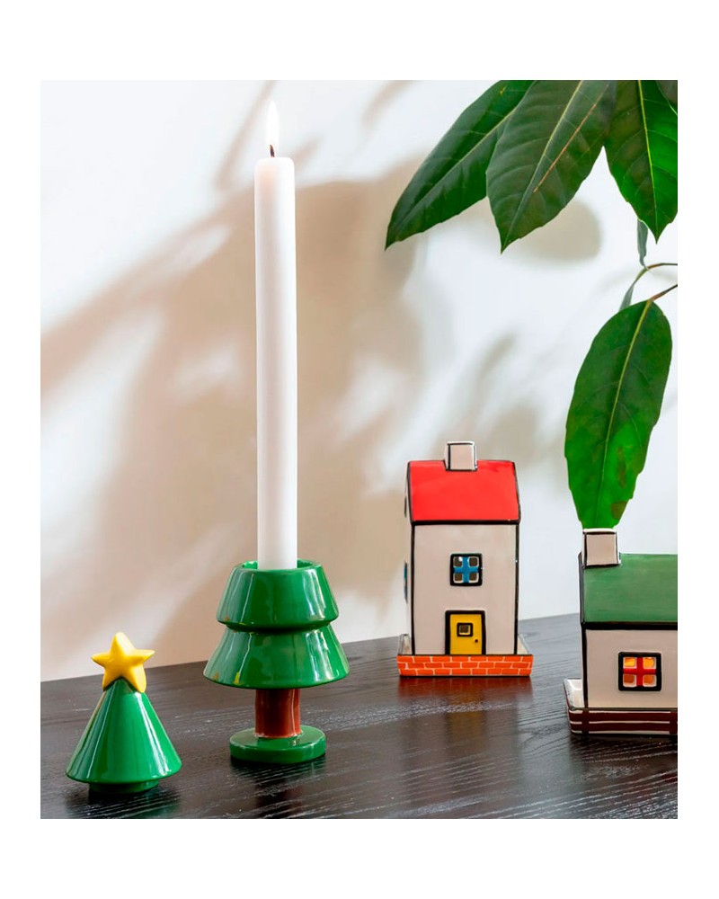 &K Candle Holder Christmas