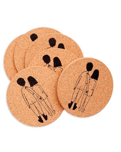 Helen B Coaster Cork naked couple back