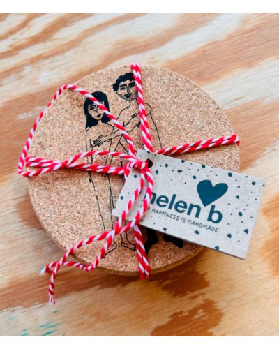 Helen B Coaster Cork naked couple