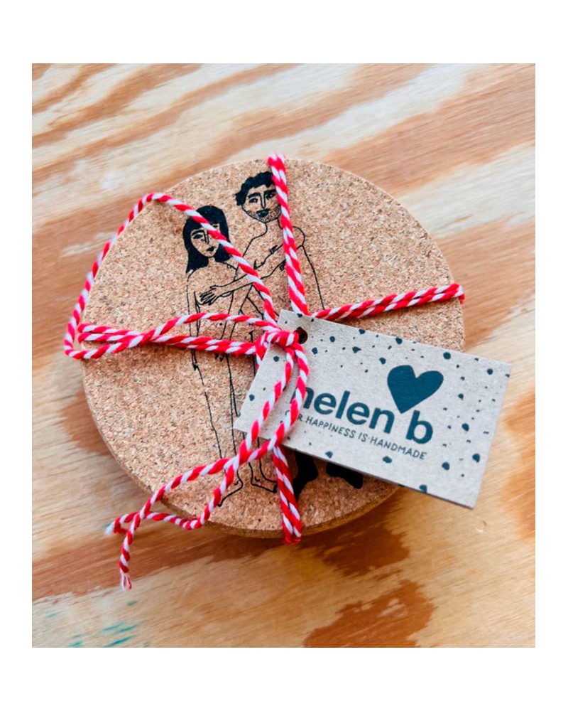 Helen B Coaster Cork naked couple