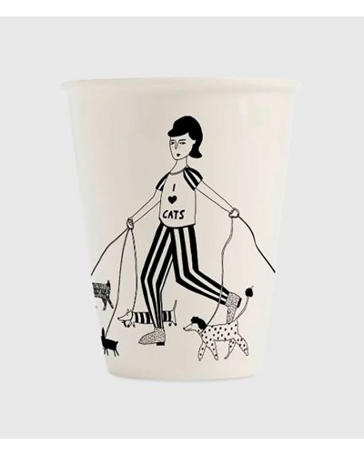 Helen B Cup I Love cats