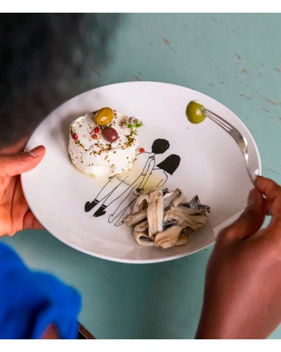 Helen B Plate Naked couple back