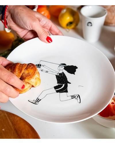 Helen B Plate Motivation is key