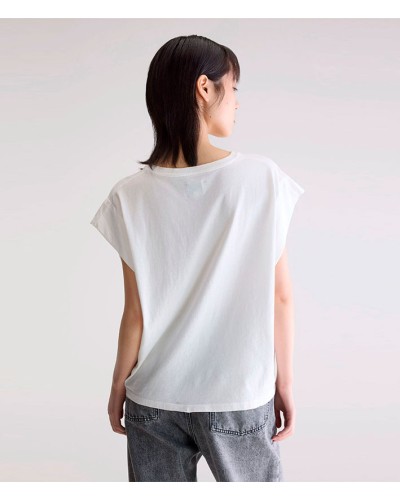 Bellerose Vice Tshirt White