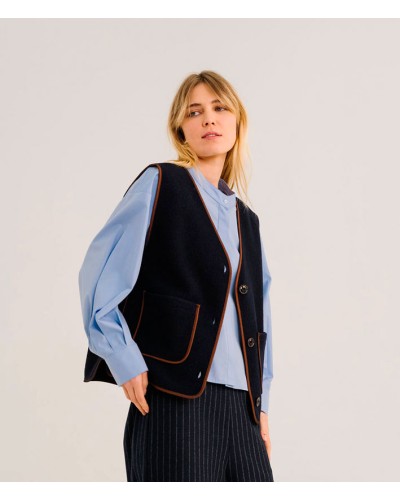 Sacrecoeur Sally Vest Blue