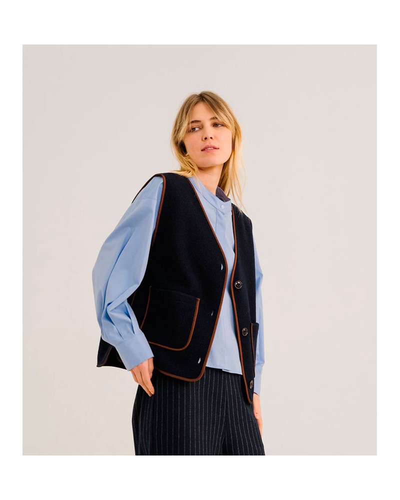 Sacrecoeur Sally Vest Blue