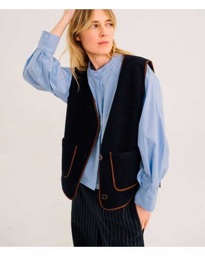 Sacrecoeur Sally Vest Blue