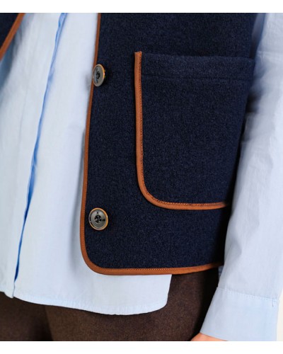 Sacrecoeur Sally Vest Blue