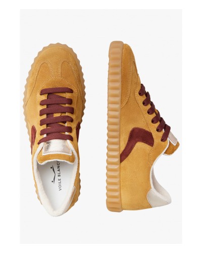 Voile Blanche Ines Suede Mustard