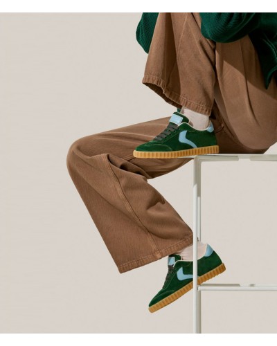 Voile Blanche Ines Suede Green