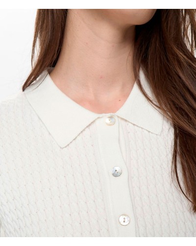 Numph Nualette Polo White