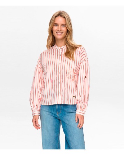 Numph Nusoleima Shirt Red
